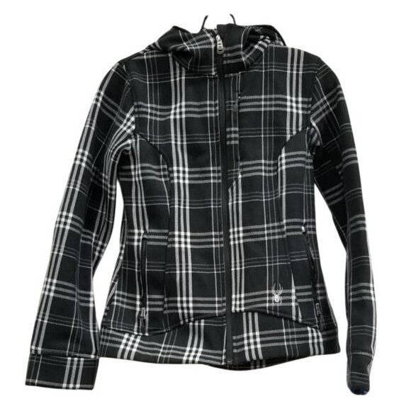 Spyder Women's S/P  Ski‎ Jacket With Hood & Zip Closure - Picture 1 of 3